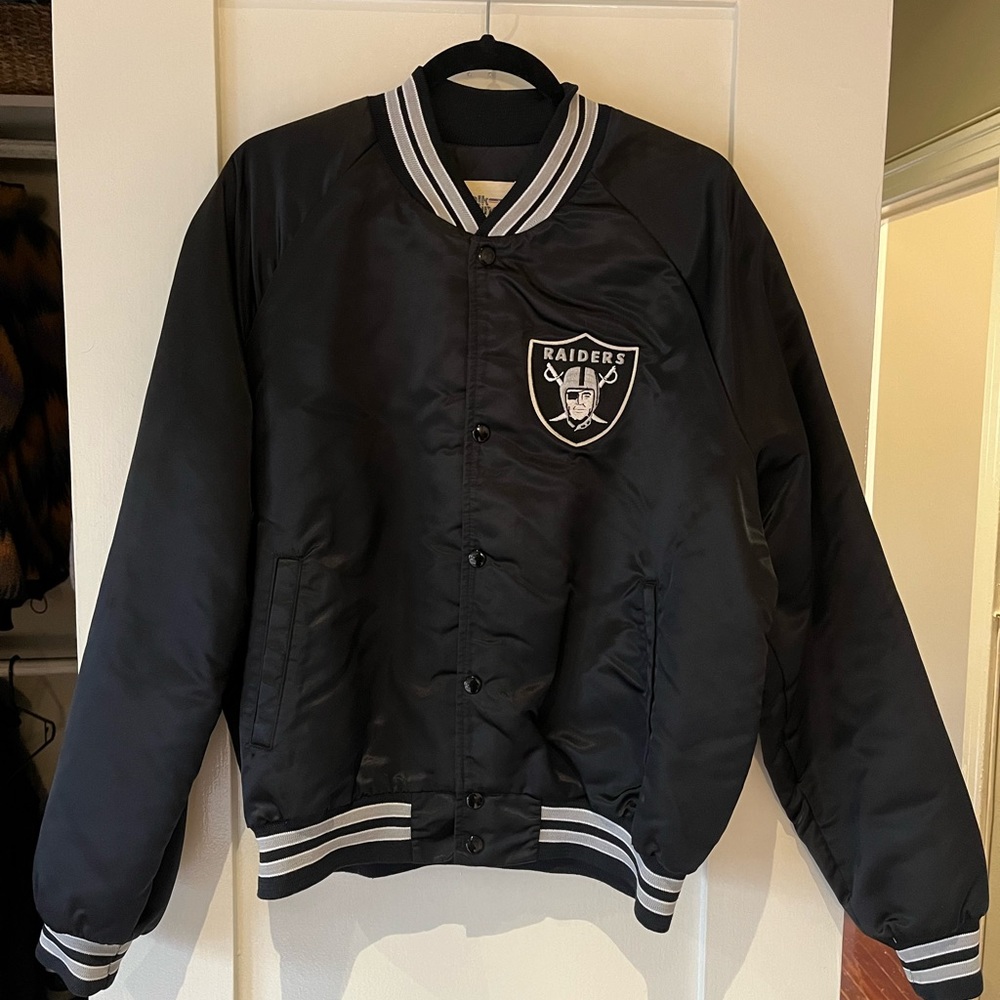 Vintage Chalk Line Raiders bomber jacket - LARGE